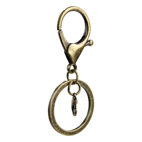 Fecho Mosquetão De Metal Com Argola Italiana 30mm Para Chaveiros 10 unidades - RussoArt Imagem de Fecho Mosquetão De Metal Com Argola Italiana 30mm Para Chaveiros 10 unidades
