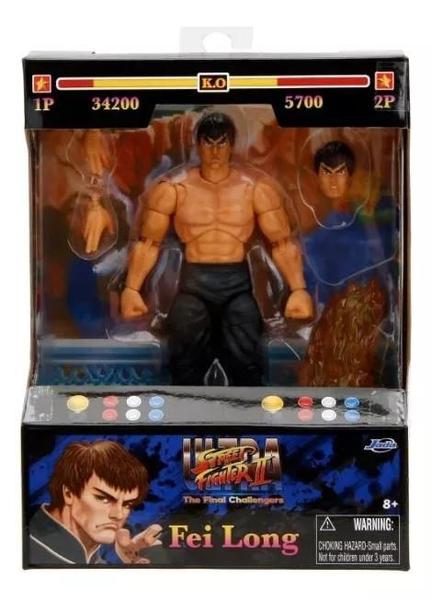 Imagem de Fei Long Street Fighter 2 - Action Figure Jada Toys Original