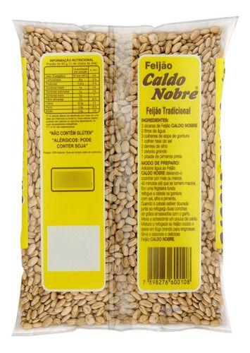 Feijão Carioca Cores Caldo Nobre Em Pacote Sem Glúten 1 Kg Imagem de Feijão Carioca Cores Caldo Nobre Em Pacote Sem Glúten 1 Kg