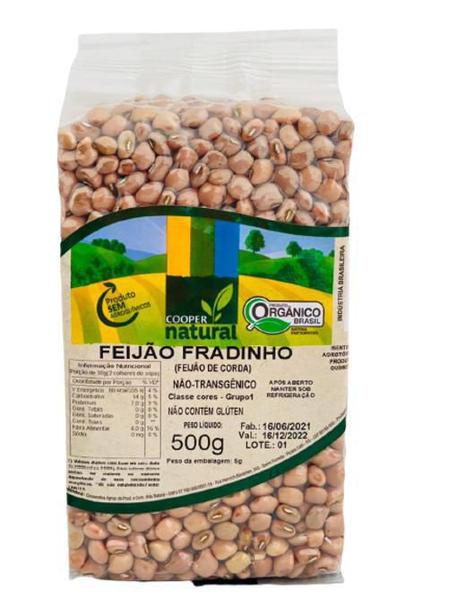 Feijão Fradinho Orgânico Coopernatural 500G Imagem de Feijão Fradinho Orgânico Coopernatural 500G