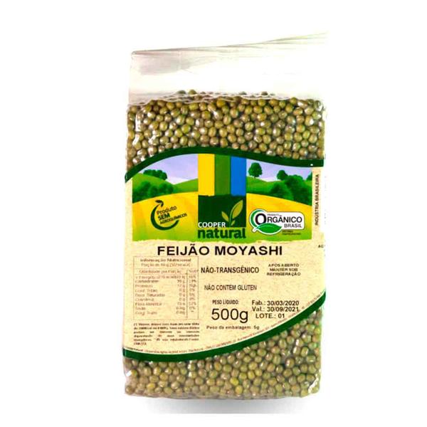Feijão Moyashi Orgânico Coopernatural 500g Imagem de Feijão Moyashi Orgânico Coopernatural 500g