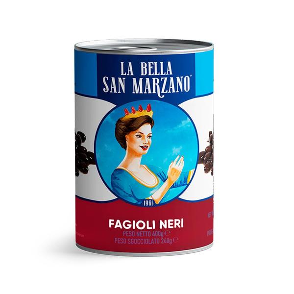 Feijão Preto La Bella San Marzano 400g Imagem de Feijão Preto La Bella San Marzano 400g