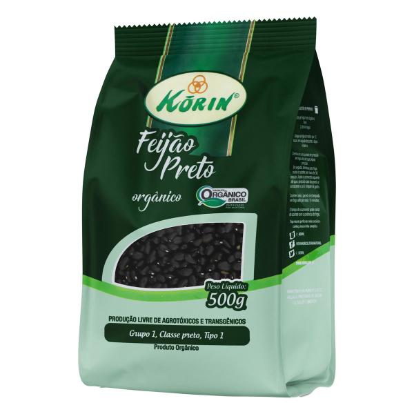 Imagem de Feijão Preto Orgânico Korin 500g