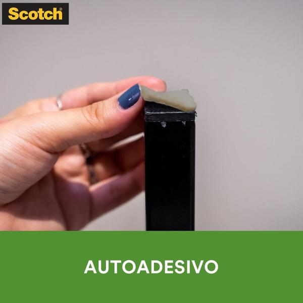 Imagem de Feltro Adesivo Quadrado Moveis Pesados Autocolante 3m 12un