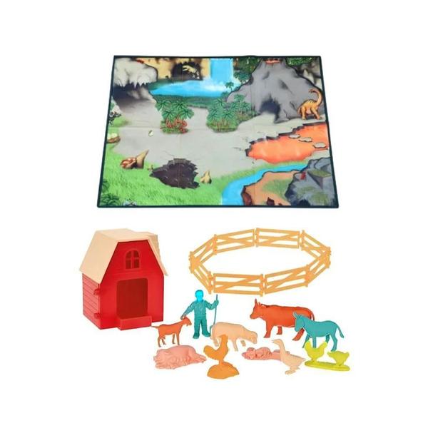 Imagem de Fendinha Miniaturas Com Tapete Infantil 1051 Gulliver