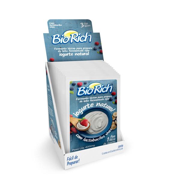 Fermento Bio Rich (18 sachês) - Chr. hansen Imagem de Fermento Bio Rich (18 sachês)
