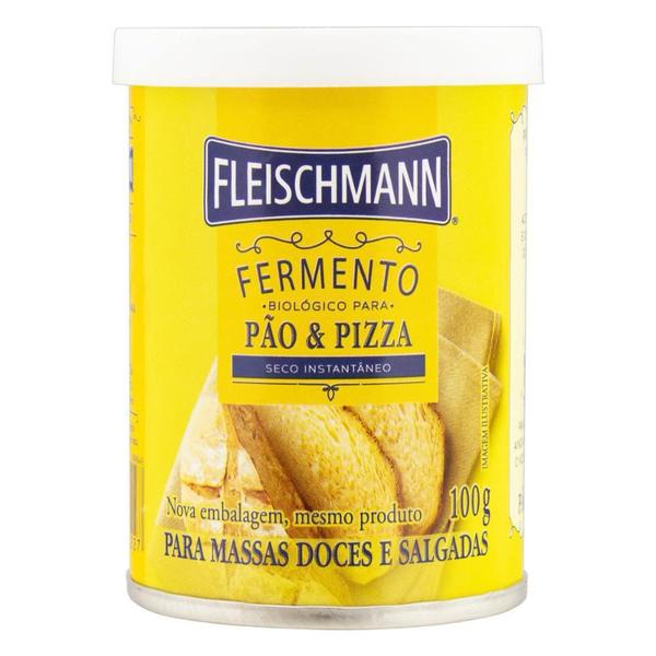 Fermento biológico Fleischmann Seco 100g Imagem de Fermento biológico Fleischmann Seco 100g