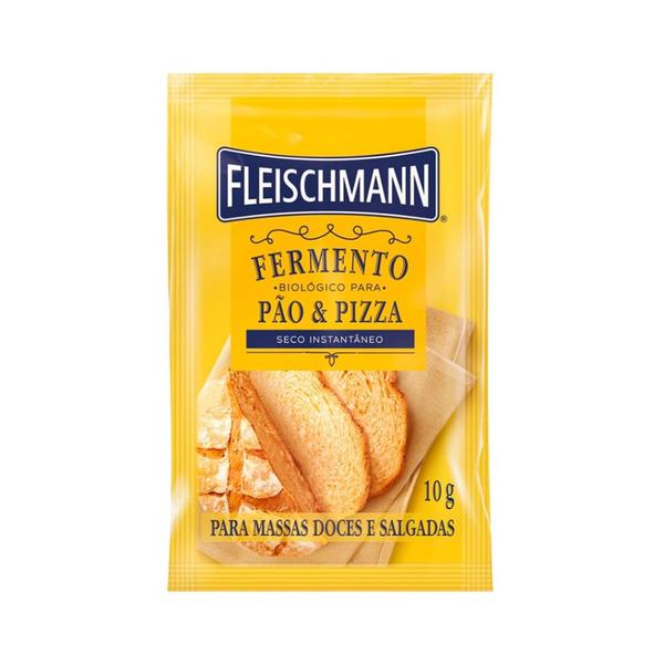 Imagem de Fermento Biológico Para Pão & Pizza Fleischmann 10g