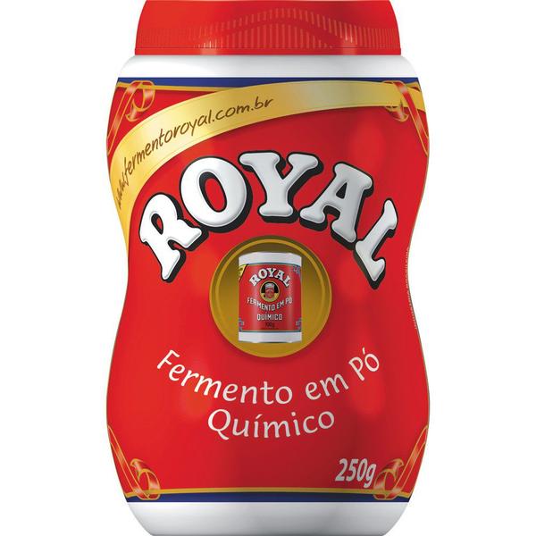 Fermento Po Quimico Royal 250g Imagem de Fermento Po Quimico Royal 250g