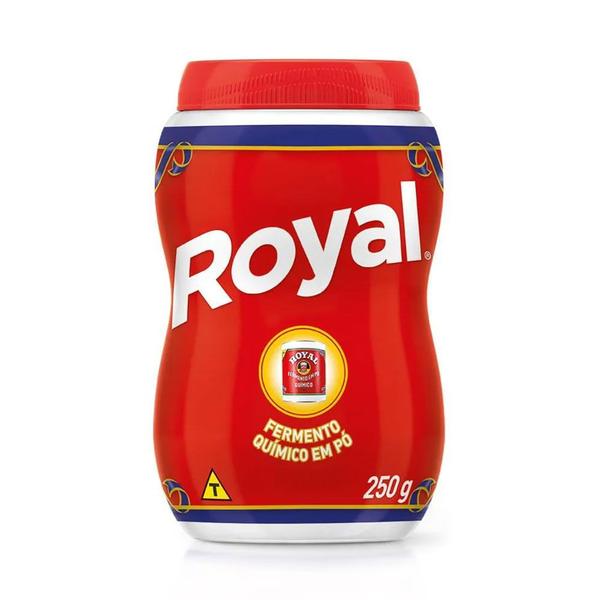 Fermento Químico em Pó Royal 250g Imagem de Fermento Químico em Pó Royal 250g