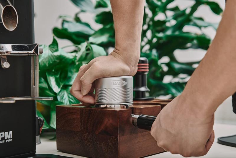 Imagem de Ferramenta de barista de aço inoxidável Espresso Tamper IKAPE 53mm