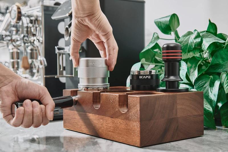 Imagem de Ferramenta de barista de aço inoxidável Espresso Tamper IKAPE 53mm