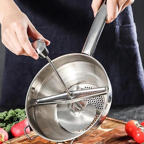 Imagem de Ferramenta de cozinha de aço inoxidável Potato Ricer Wokex