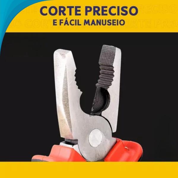Ferramenta de Eletricista 8 Polegadas, Grande e Durável - BlackWatch Imagem de Ferramenta de Eletricista 8 Polegadas, Grande e Durável