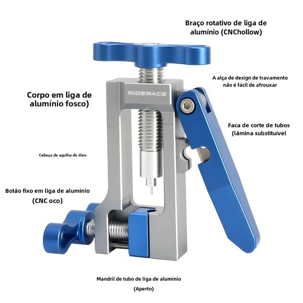 Imagem de Ferramenta de Reparo de Freio Hidráulico para Bicicleta Shimano, SRAM e Avid