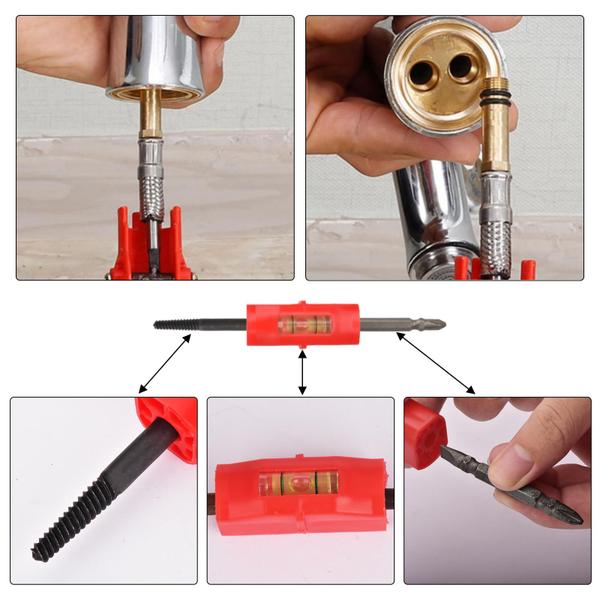 Imagem de Ferramenta manual 12 em 1 para torneira de encanamento e pia Sankoly