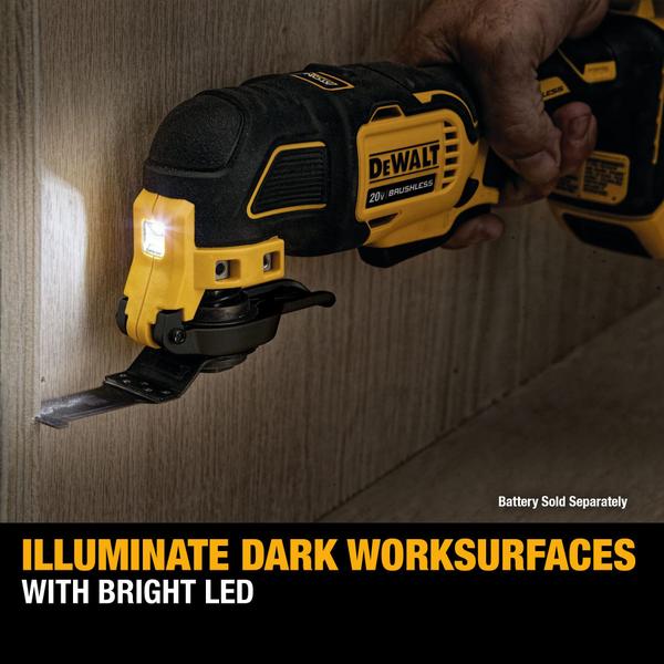 Imagem de Ferramenta oscilante DEWALT ATOMIC 20V MAX* Cordless DCS354B