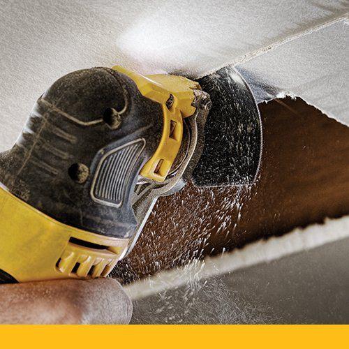 Imagem de Ferramenta oscilante DEWALT DWE315K 3A com lâminas de madeira, lixa