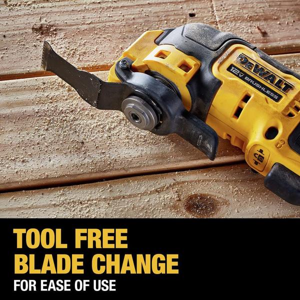 Imagem de Ferramenta oscilante sem fio sem escova DEWALT XTREME 12V MAX DCS353B