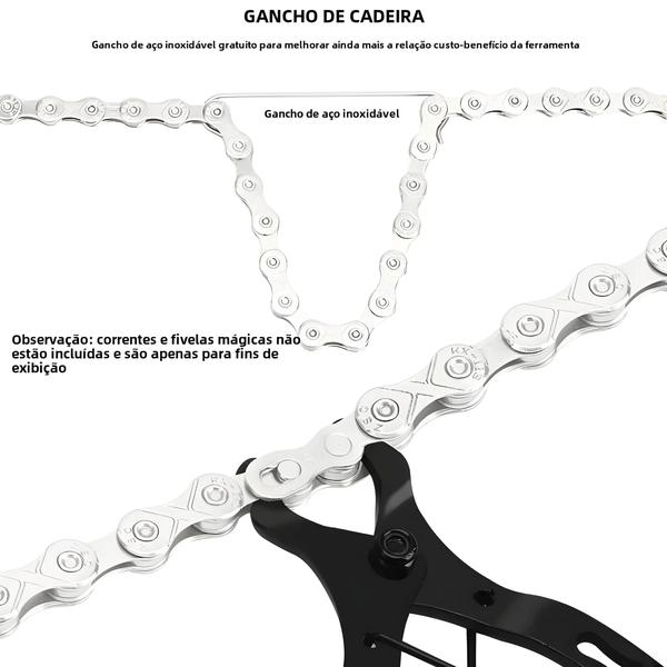 Imagem de Ferramenta Universal para Reparar Corrente de Bicicleta - Conector de Ligação