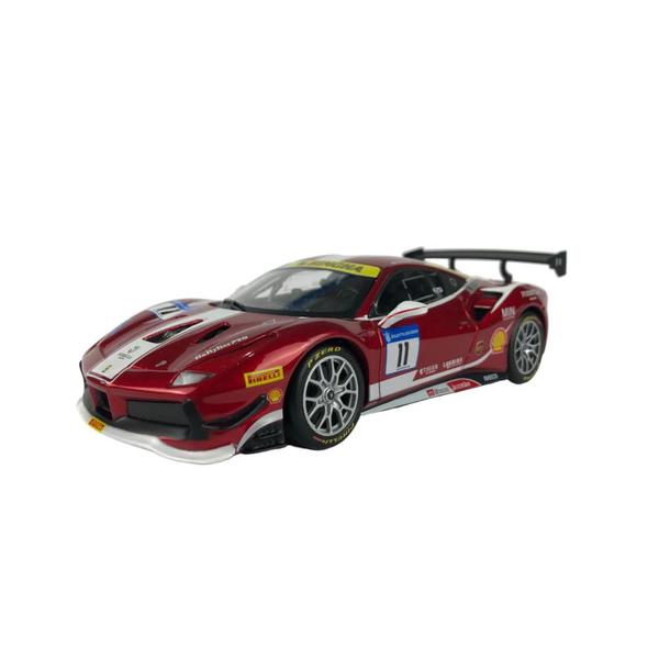 Imagem de Ferrari 488 Challenge 2017 Bburago 1:24 Vermelho