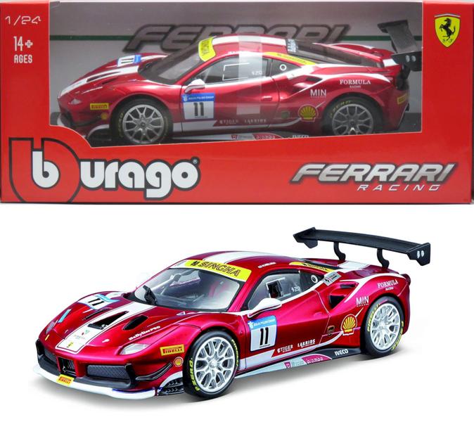 Imagem de Ferrari 488 Challenge - Formula Racing 2017 - Ferrari Racing - 1/24 - Bburago