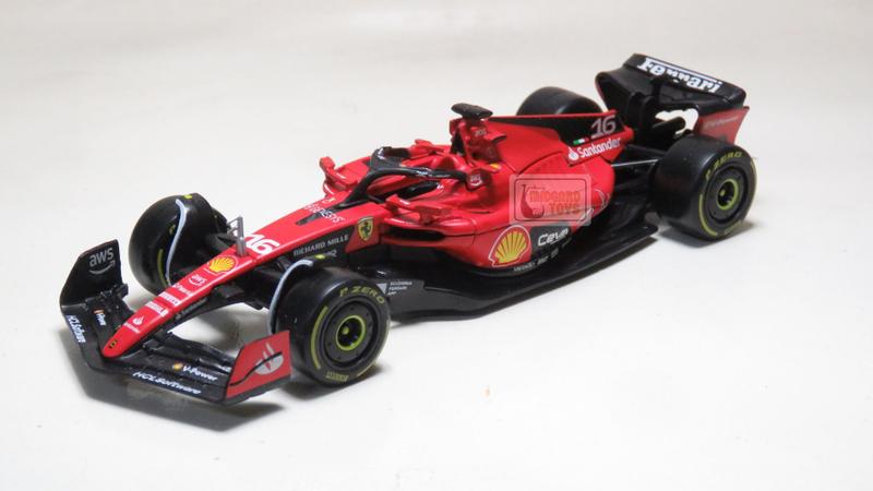 Imagem de Ferrari F1 SF23 - Charles Leclerc 16 - Formula 1 2023 - Ferrari Racing - 1/43 - Bburago