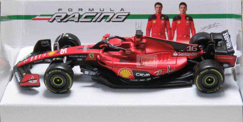 Imagem de Ferrari F1 SF23 - Charles Leclerc 16 - Formula 1 2023 - Ferrari Racing - 1/43 - Bburago