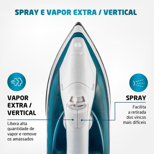 Imagem de Ferro a Vapor 1200w 220v F-32 Mondial.