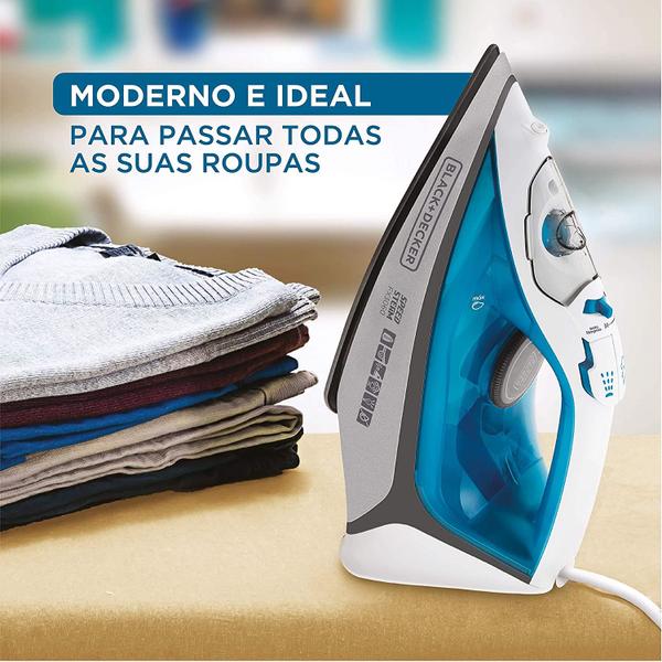 Imagem de Ferro a Vapor Black Decker FX3060 1200W -Atenção Voltagem Somente 127v