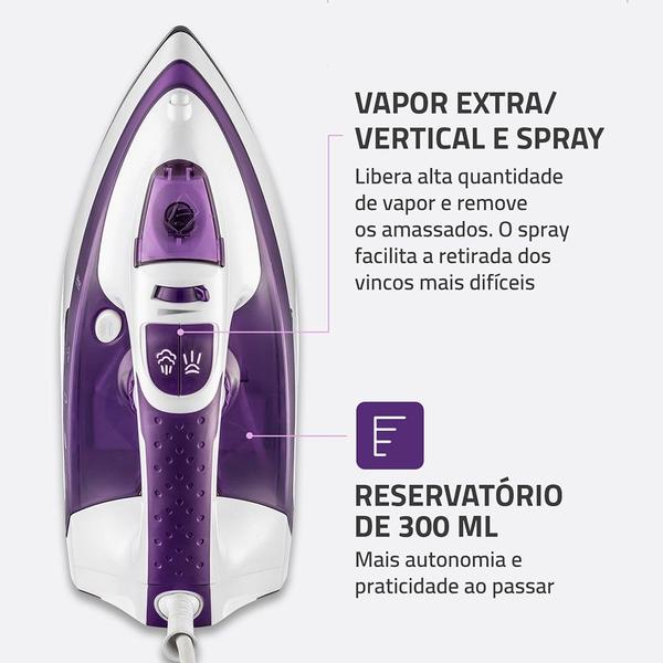 Imagem de Ferro a Vapor Ceramic Express F-40 Mondial