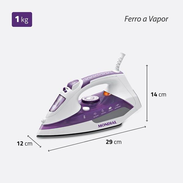 Imagem de Ferro a Vapor Ceramic Express F-40 Mondial