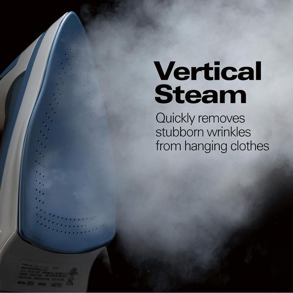 Imagem de Ferro a vapor e vaporizador vertical Hamilton Beach 1500W azul