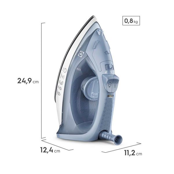 Imagem de Ferro a Vapor Electrolux Efficient Base Antiaderente ESI10