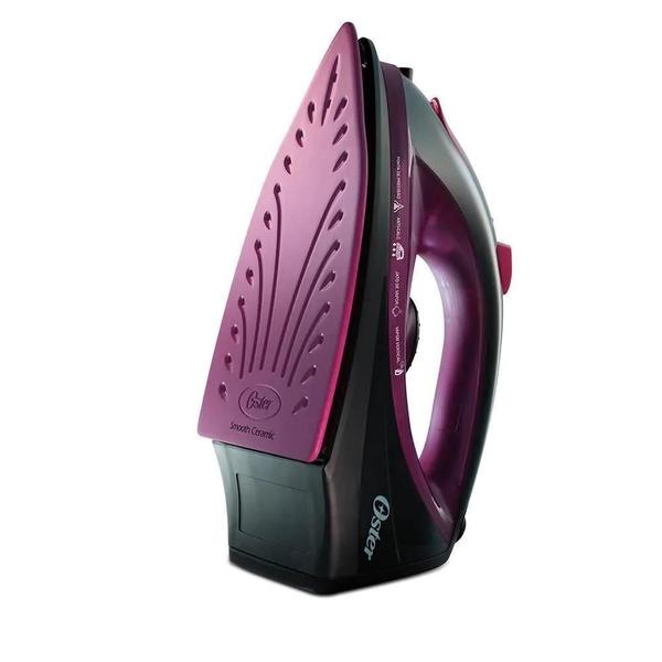 Imagem de Ferro A Vapor Preto E Roxo Cerâmica Oster 127V