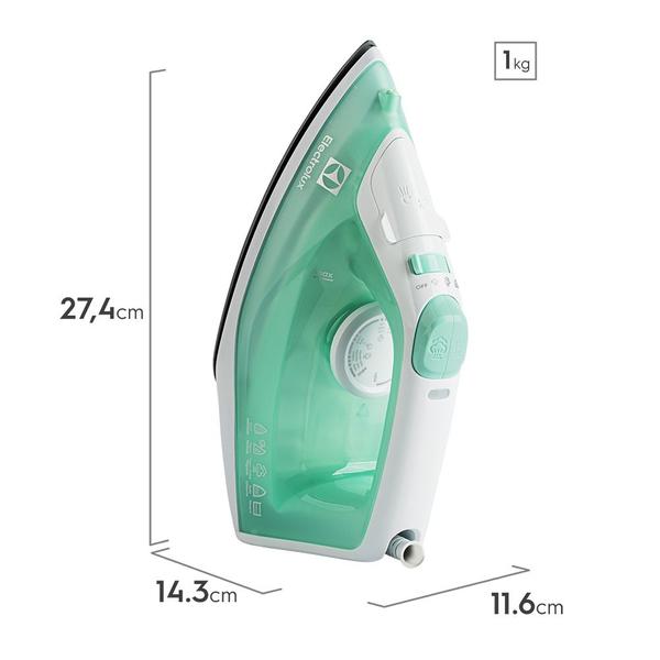 Imagem de Ferro de Passar a Vapor Electrolux Easyline SIE70 Verde