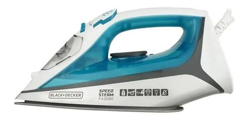 Imagem de Ferro De Passar Vapor Black+Decker Fx3060 Antiaderente 220V