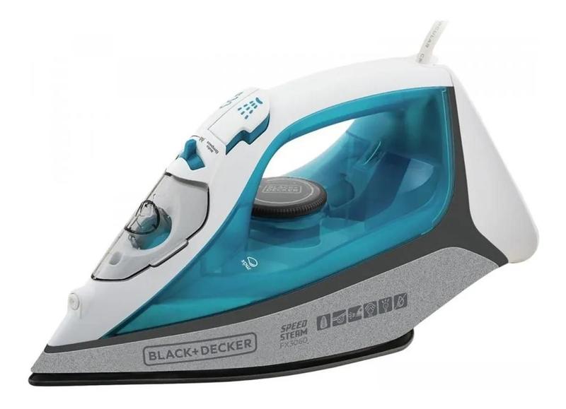 Imagem de Ferro De Passar Vapor Black+Decker Fx3060 Antiaderente 220V