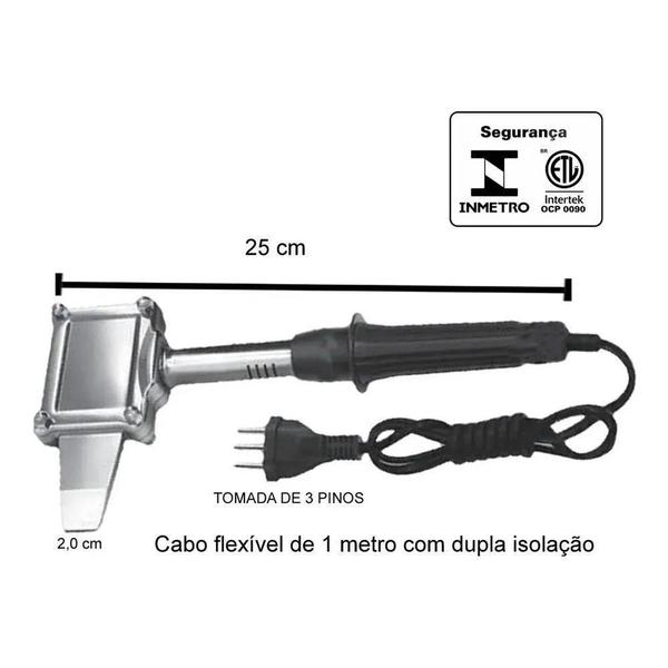 Imagem de Ferro de Soldar Modelo Machadinha 180W - Fame