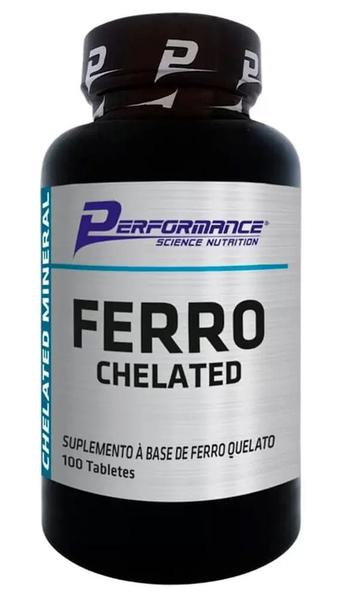 Imagem de Ferro Quelato Performance Nutrition - 100 tabletes