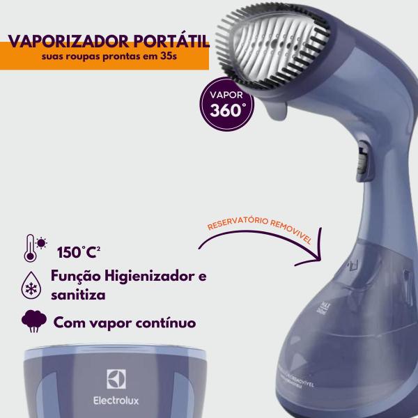 Imagem de ferro vaporizador de água perfumada de roupas EPS10 127V