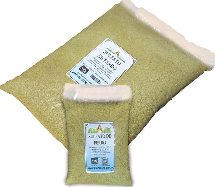 Imagem de Fertilizante 2kg Sulfato De Ferro 20%(fe) Heptahidratado