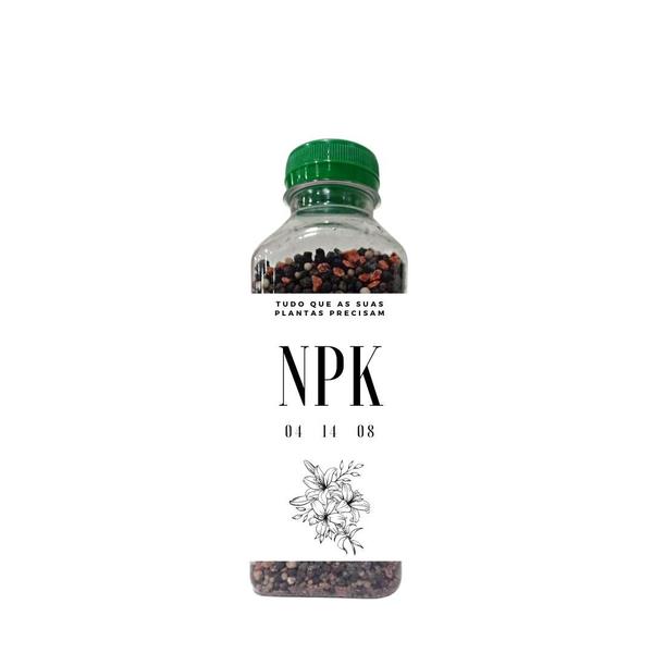 Fertilizante Adubo 04 14 08 Para Plantio e Floração - 300g - CPC CASA PET CLEAN Imagem de Fertilizante Adubo 04 14 08 Para Plantio e Floração - 300g