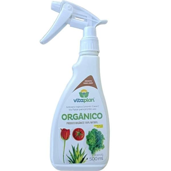 Imagem de Fertilizante Adubo Foliar Orgânico Vitaplan Nutriplan - Pronto Uso 500 Ml