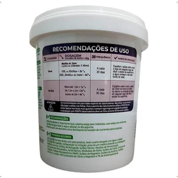 Imagem de Fertilizante Adubo Forth Jabuticabeiras 400g Jabuticaba