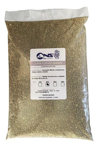 Imagem de Fertilizante Adubo Super Fosfato Simples 1kg