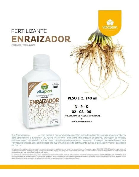 Imagem de Fertilizante Enraizador De Plantas Vitaplan 140ml O Melhor