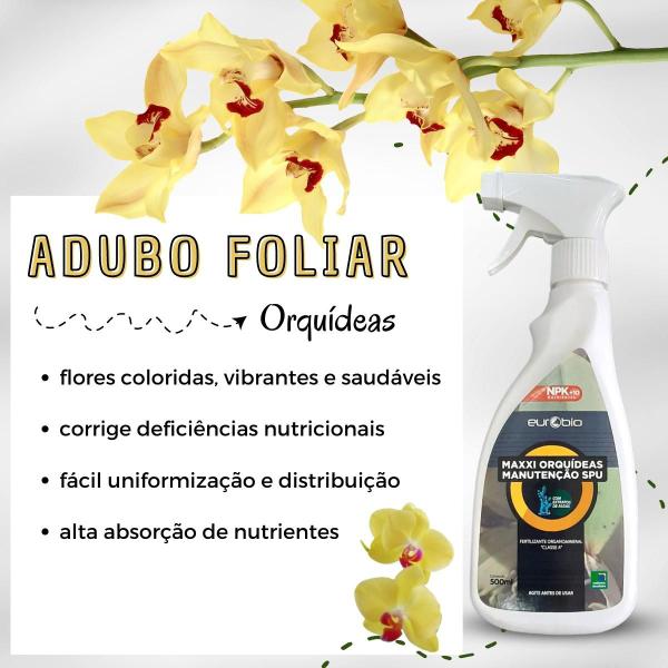 Imagem de Fertilizante Foliar Maxxi Orquídeas Manutenção SPU 500ml