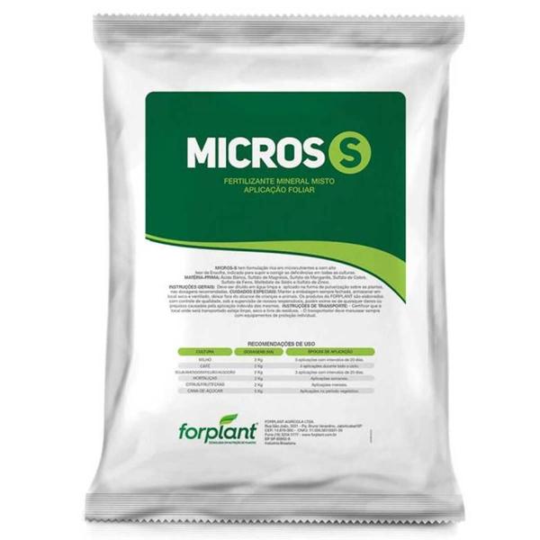 Imagem de Fertilizante Foliar Micros S Forplant - 2 Kg