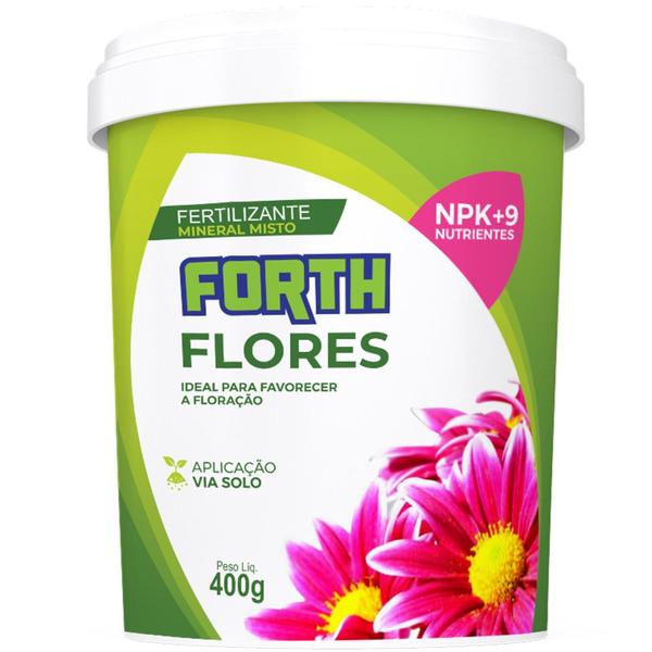 Imagem de Fertilizante Forth Flores 400g  Favorece o florescimento